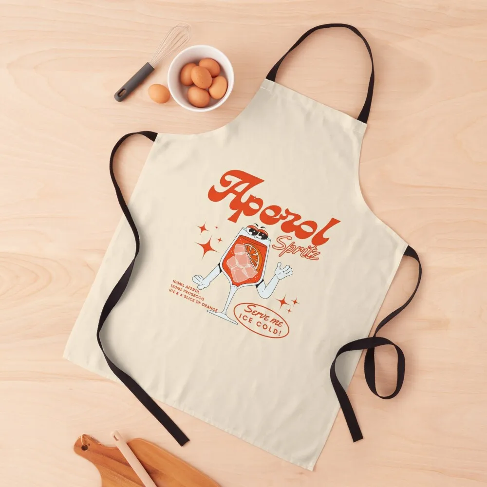 

Aperol cocktail Apron Men's Kitchen Kitchen Novel Kitchen Accessories Chef Accessories clothes Apron