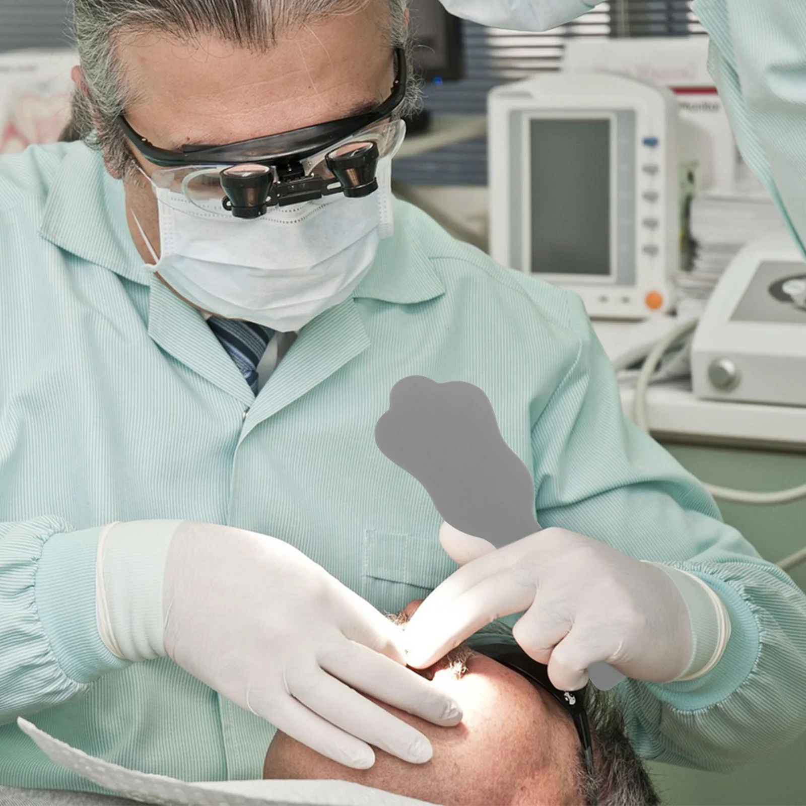 

Silicone Dental Photographic Contrast Panel Grey Background for Intraoral Photo Imaging Professional Dental Photography Kit