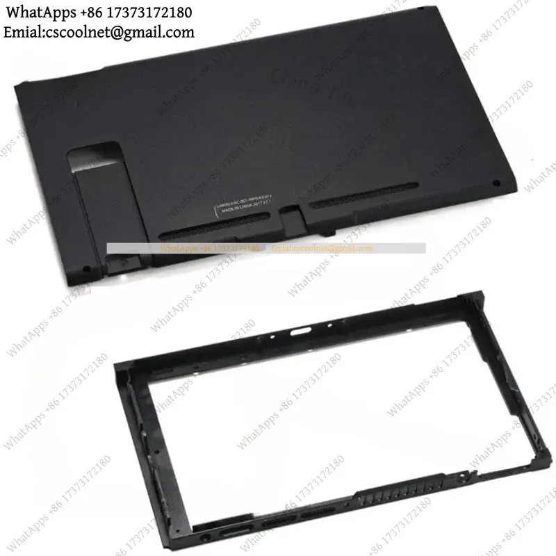 JS02 Metal Shell Front Frame Rear Backplate Replacement Housing Case for Nintendo Switch NS Console Aluminum Alloy