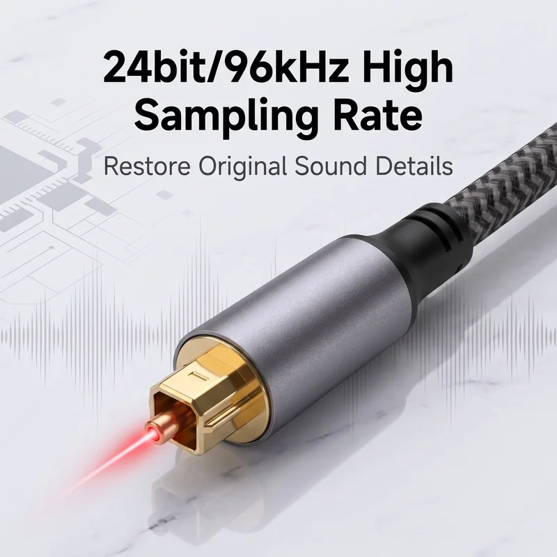Highly Recommended-USB-C To TOSLINK Male Optical Sound Adapter USB-C To SPDIF Digital Converter For Laptops For Computer Connect view 3