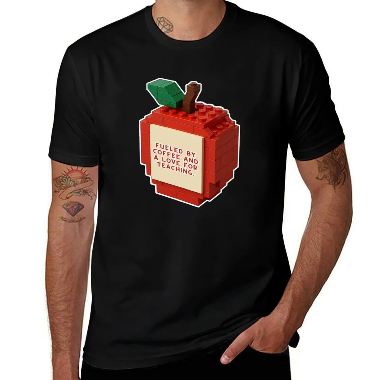 

Fueled by coffee and a love for teaching. T-Shirt anime stuff for a boy plus sizes summer shirt tee shirts for men