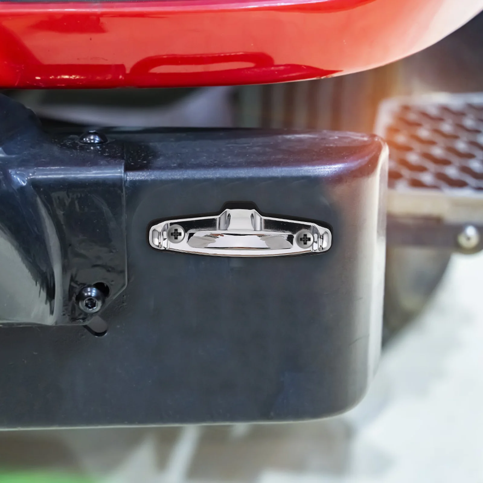 

2Pcs Thickened Rear Tow Hooks Heavy Duty Car Towing Supply Sturdy Metal Replacement Parts Vehicle Accessories Car Accessory