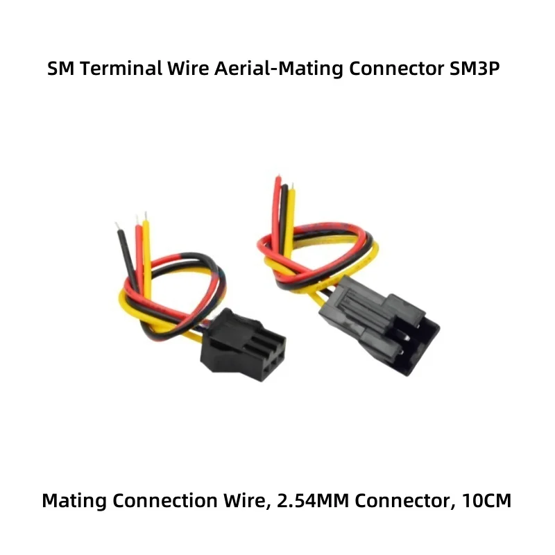 

SM Terminal Wire Aerial mating Connector SM3P Mating Connection Wire 2.54MM Connector 10CM