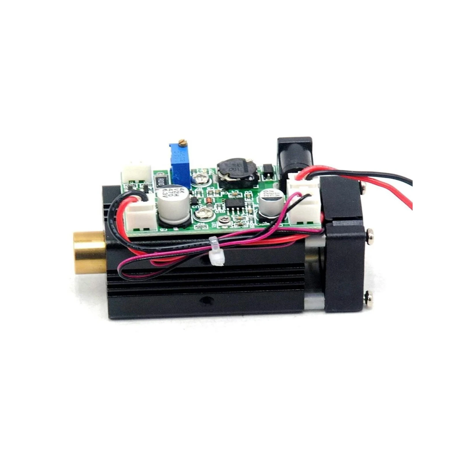 405nm 488nm 60mW/150mW/300mW/500mW Violet Blue 12V Laser Dot Module W TTL & Fan Cooling Stage Lights