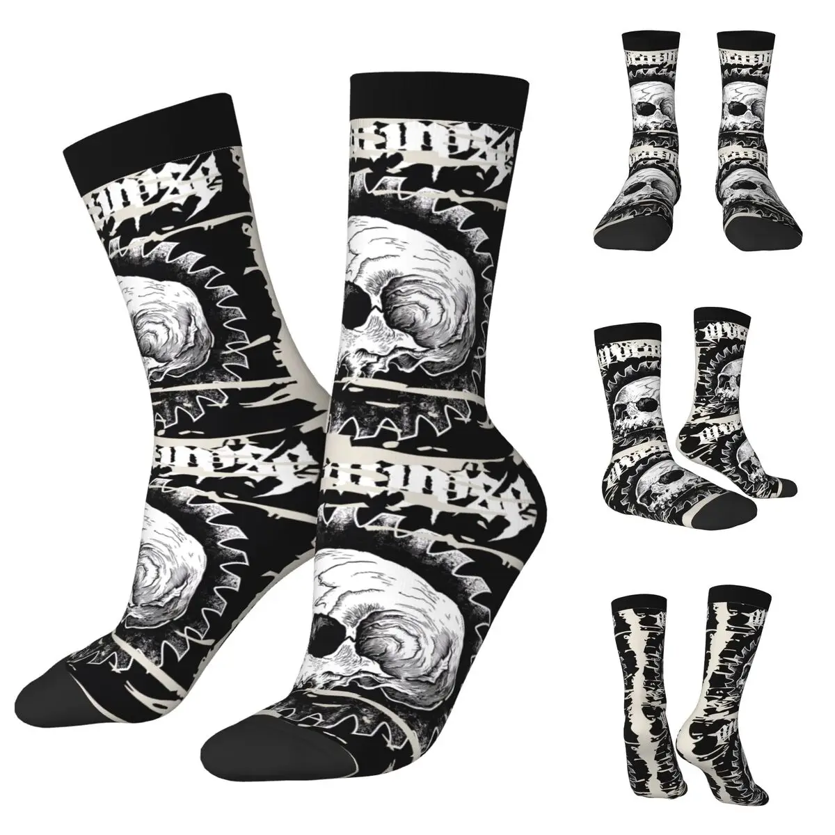 Halloween Cthukhu Skull High elasticity polyester Men and Women printing Socks,Applicable throughout the year Dressing Gift