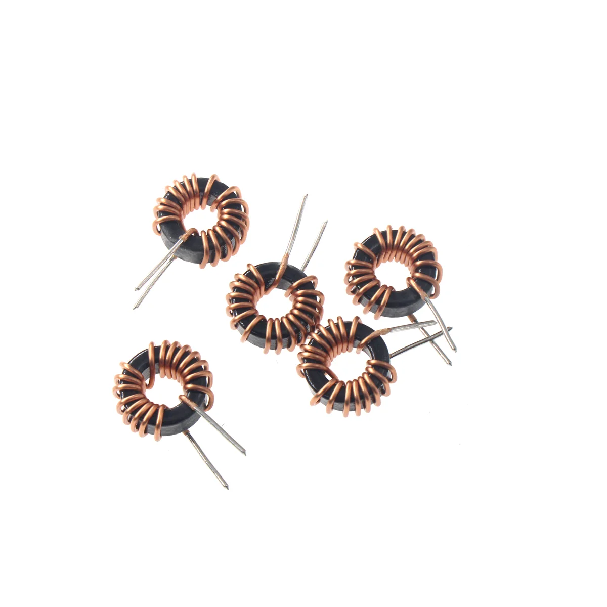 5pcs 50125 Iron Silicon Aluminum Magnetic Ring Inductor 22UH 33UH 47UH 68UH 100UH 150UH High Current Inductance Coil