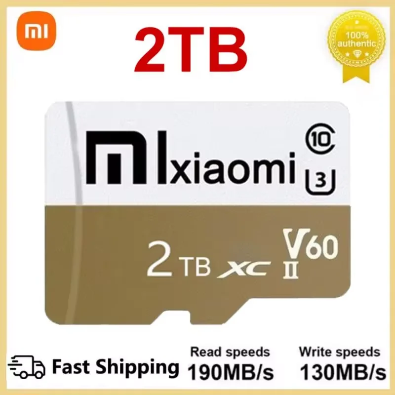 Xiaomi Memory Card Driving Recorder 2TB 1TB 128GB Micro SD Memory Card for Mobile Phone Earphone Speaker HD Camera Game Switch