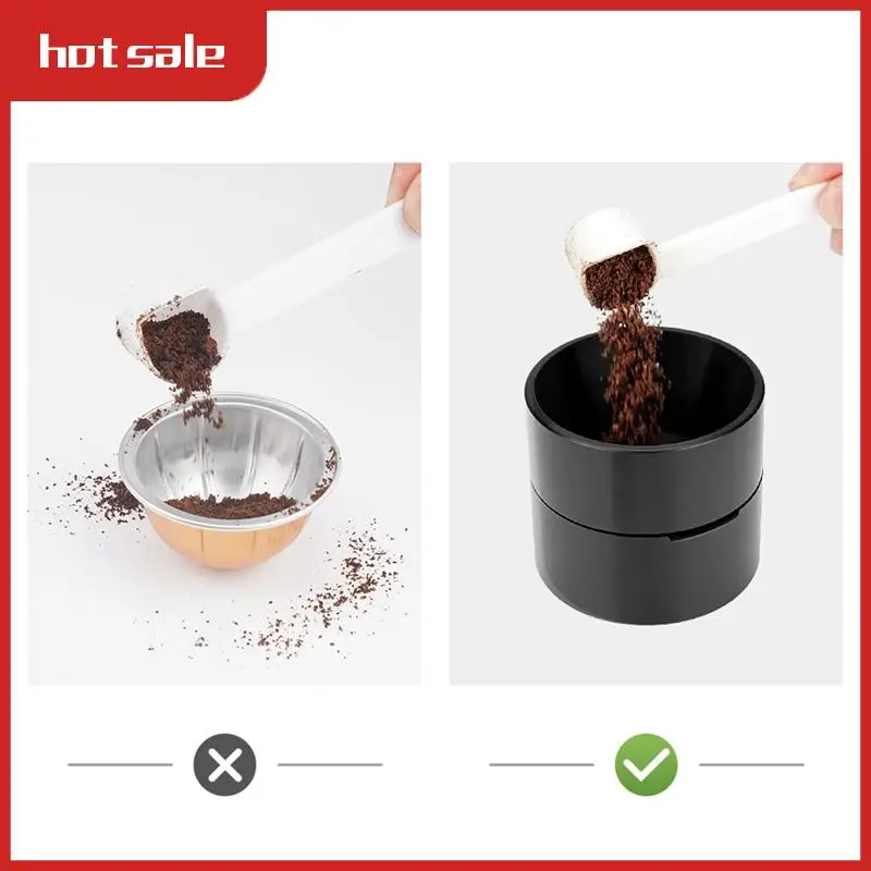 

Многоразовый набор для наполнения порошком в виде кофейных капсул Nescafe, ложка для наполнения, прочный, простой в установке, простой в использовании B