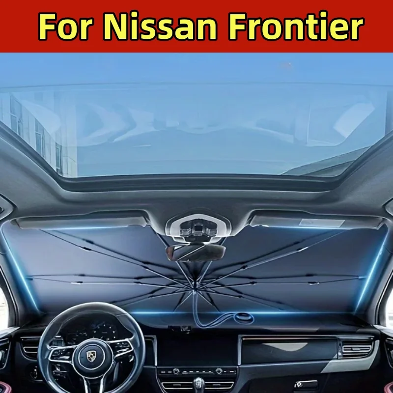 

Для Nissan Frontier автомобильный зонтик, кольцо от солнца, теплоизоляционное переднее лобовое стекло, внутреннее лобовое стекло, солнцезащитный козырек, солнцезащитный козырек