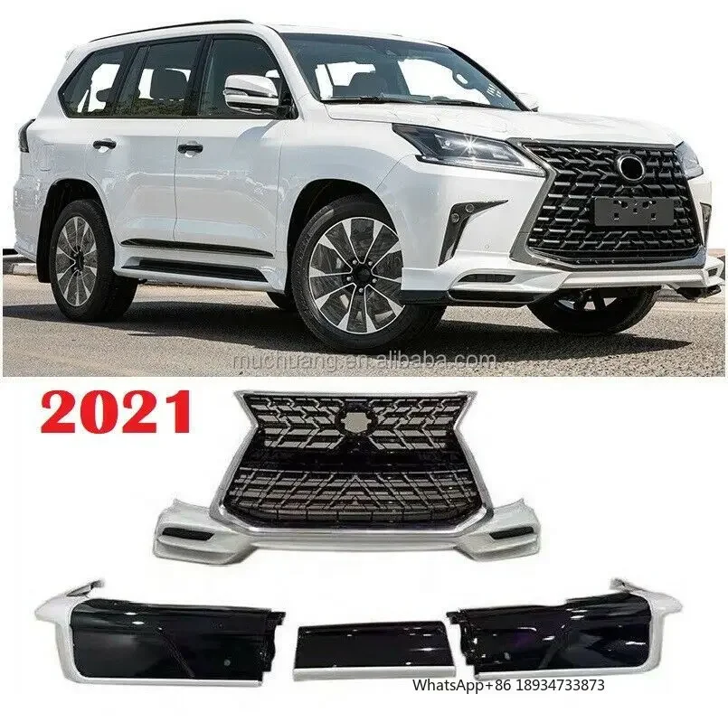 Factory direct selling hot selling products body kit For Lexus 570 year 2016 2017 2018 2019 2021 2021  bumper kit grille