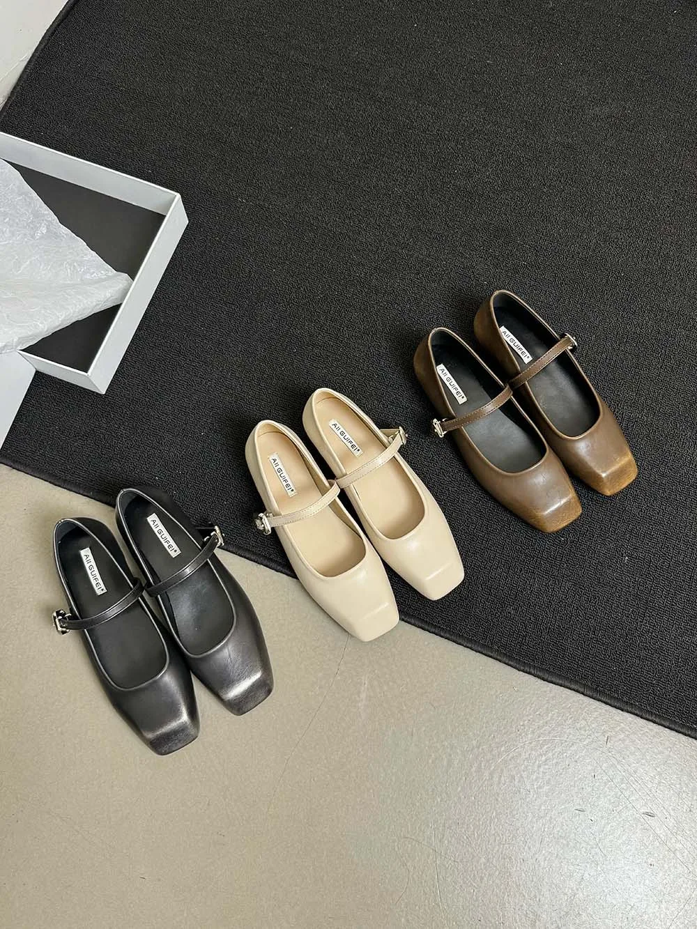 

Fashion Women Flats Loafers Black Beige Brown Belt Buckle Casual Mules Size 35-39 Fashion Dress Loafers Party Pumps Shoes Woman