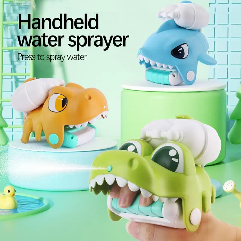 Water Squirter For Kids Squirt Toys In Animal Shapes Fun Game Fighting Toys Soft Rubber Hand Grip For Birthday Easter Anniversar