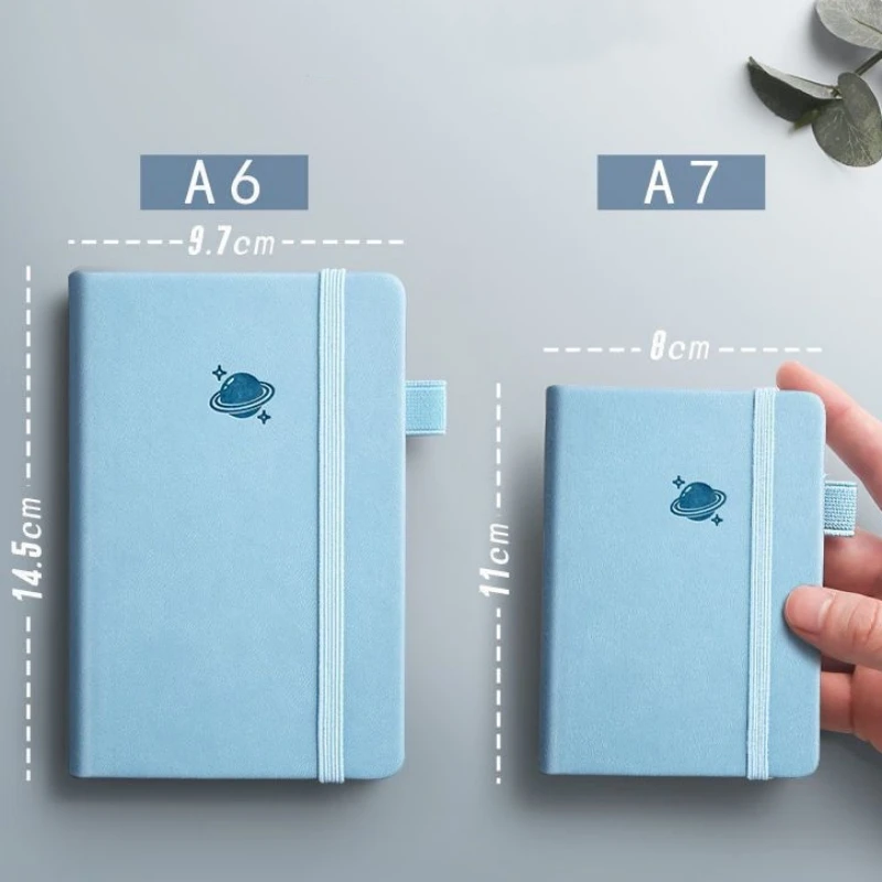 A7 Mini Notebook Portable Pocket Notepad Diary Planner Schedule Agenda Memo Pad Kawaii Office School Stationery Supplies