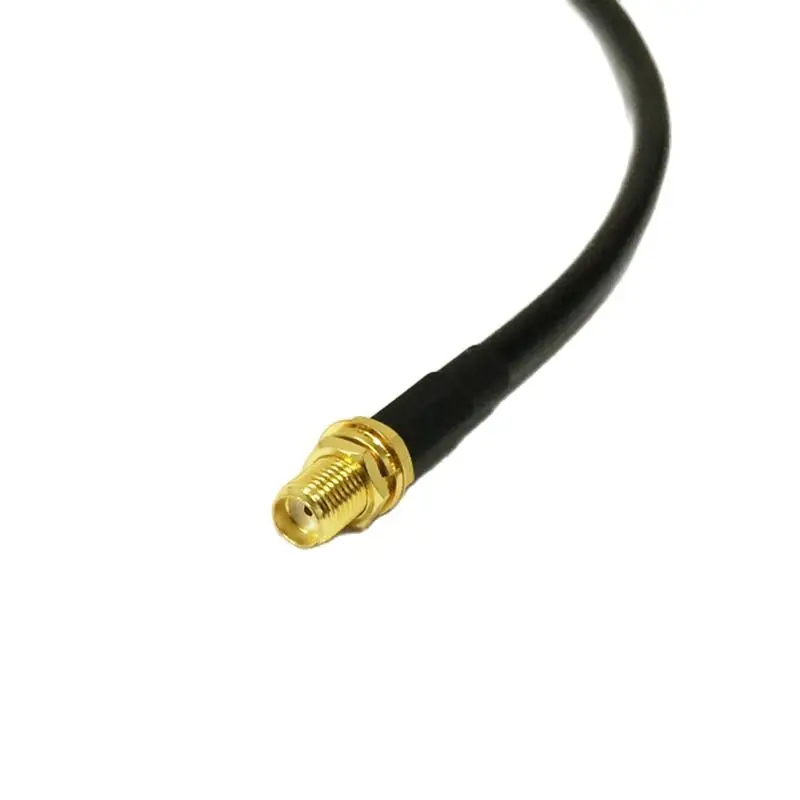Wifi Modem Extension SMA Female Nut To SMA Jack Bulkhead RG58 Cable Adapter 50cm/100cm NEW