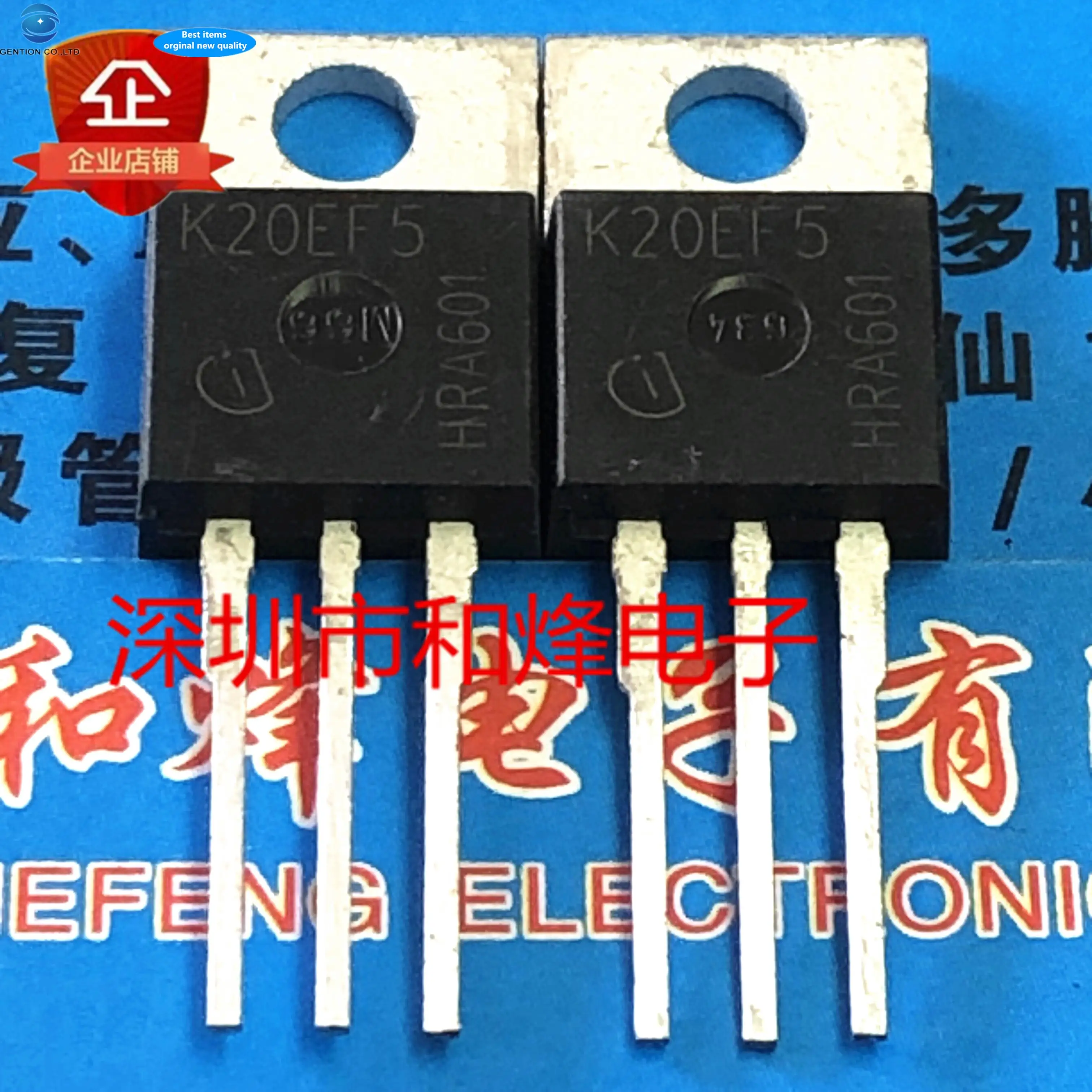 

5pcs 100% orginal new K20EF5MOS field effect tube two and three stage tube TO-220