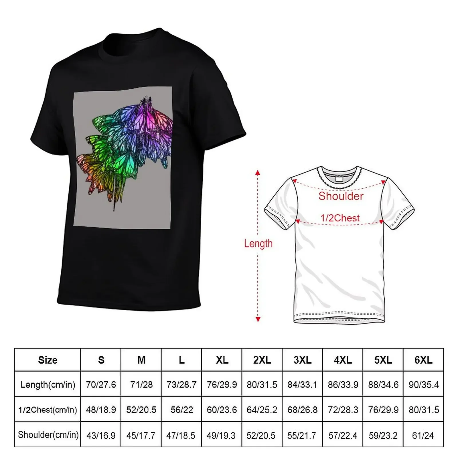 Rainbow Cluster T-Shirt plus size tops plus size clothes cute clothes outfits for men