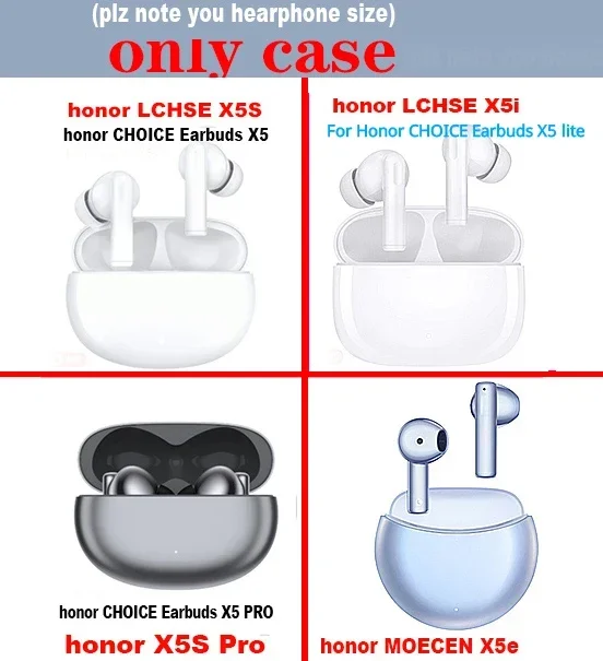 جراب رائد فضاء لسماعات أذن الشرف ، جراب سيليكون لسماعة الأذن ، غطاء كرتون لـ X5 ، Lite X5 ، x5 Pro