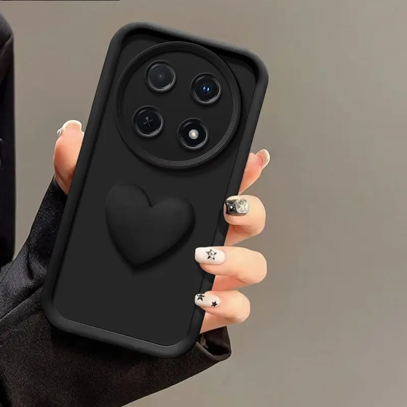 For Oppo Reno12 F 5G Case Oppo Reno12 F 4G Phone Case OPPO Reno 12F Reno12f 4G Reno 12F 5G Cover Love Candy Matte Soft Cover