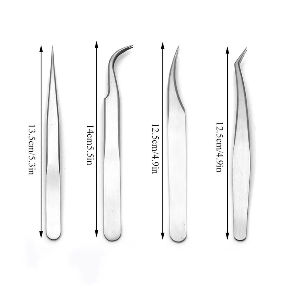 Removal Eyebrow Pinch Clip Clamps Eyebrow Trimming Tool Grafting Lash Picking Tool Eyelash Extension Tweezer Eyebrow Tweezers