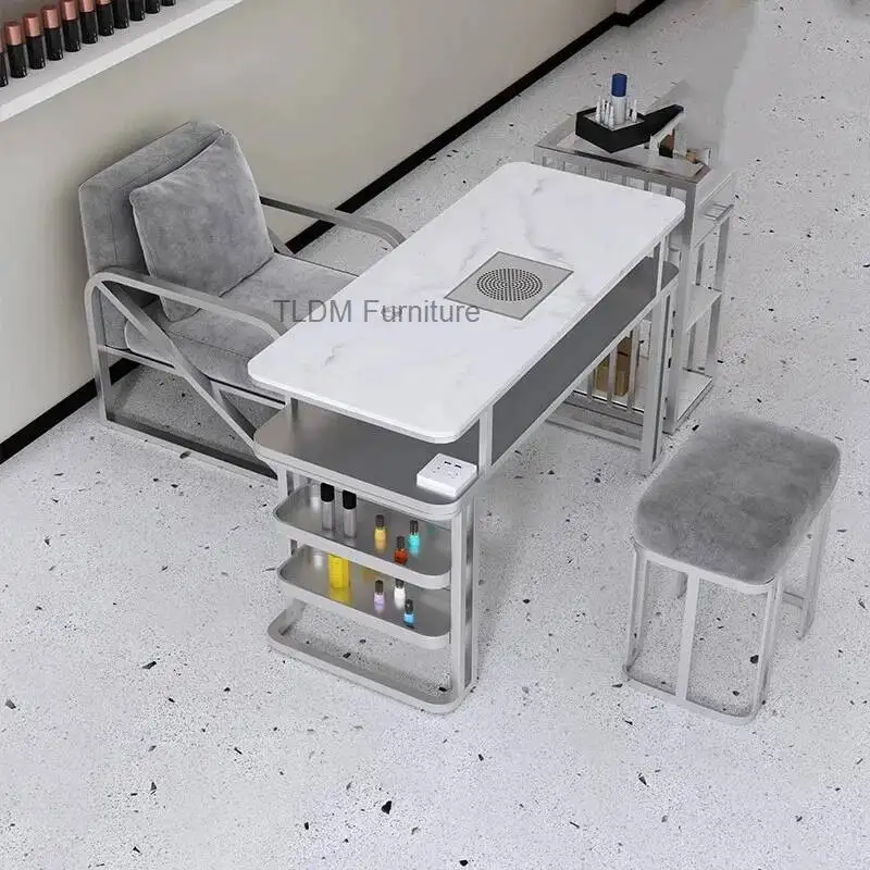 

Профессиональный маникюрный стол с ящиками: роскошный дизайн, оборудование для маникюра, демонстрационный стол для салона красоты и дома