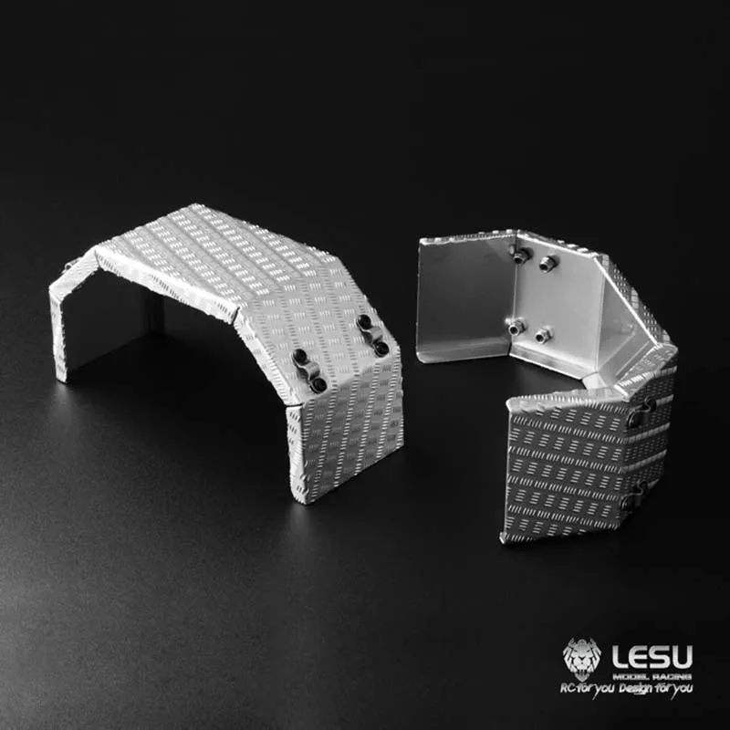 

Металлический брызговик LESU, переднее крыло для 1/14 RC TAMIYA RC, гидравлический самосвал, пульт дистанционного управления, трактор, грузовик, модель автомобиля