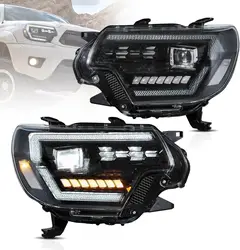 LED Headlights Assembly for Toyota Tacoma 2012-2015 Dual Beam ProjectorDriver side Passenger side