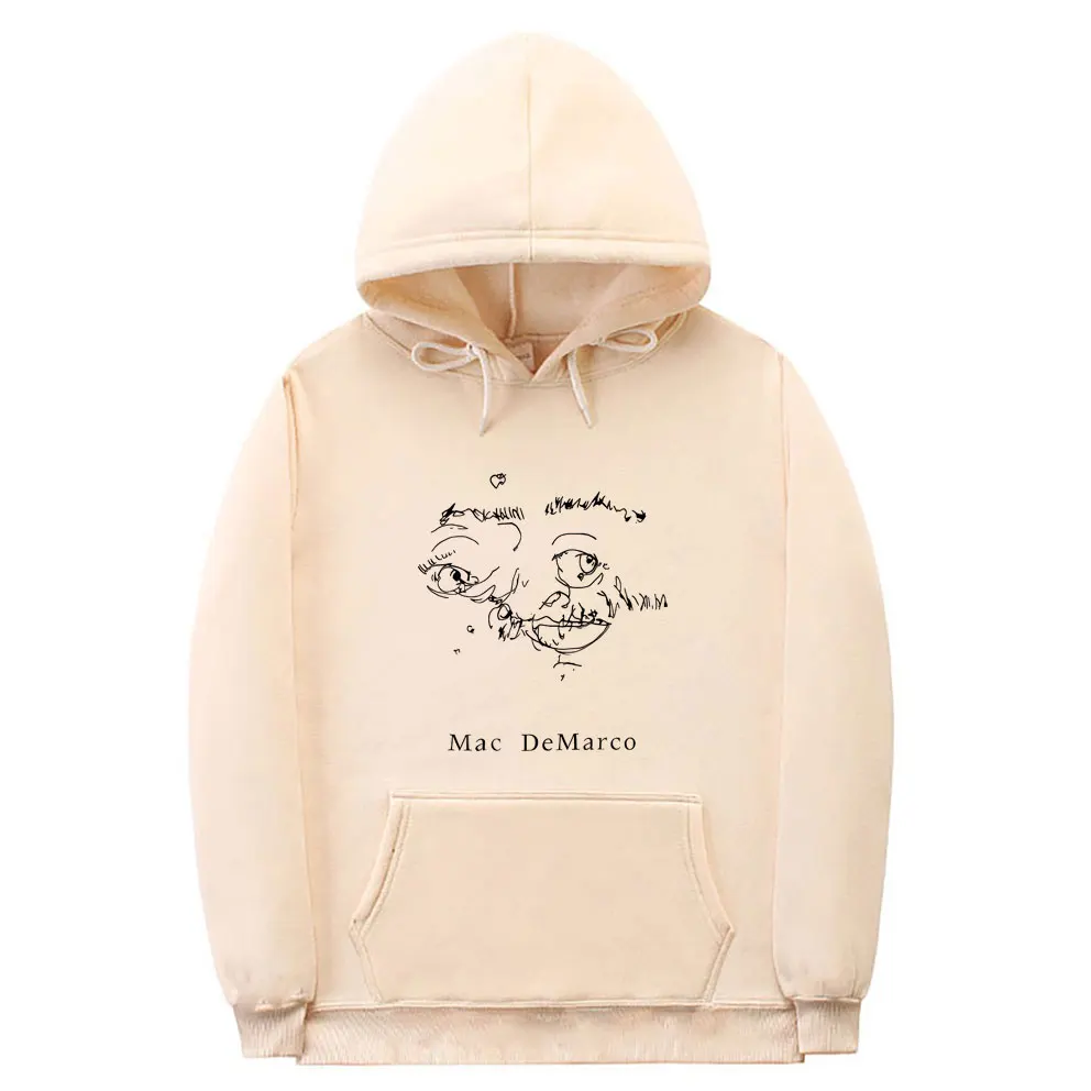 Mac Demarco One Wayen G Album Graphic Hoodie Male Lndie Pop Rock Alternative Music Tracksuit Men Women Fashion Oversized Hoodies