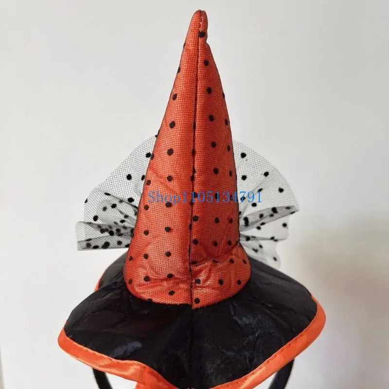 

98km Mystical Witch Headwear Design Halloween Party Headgear Accessory For Most Ages