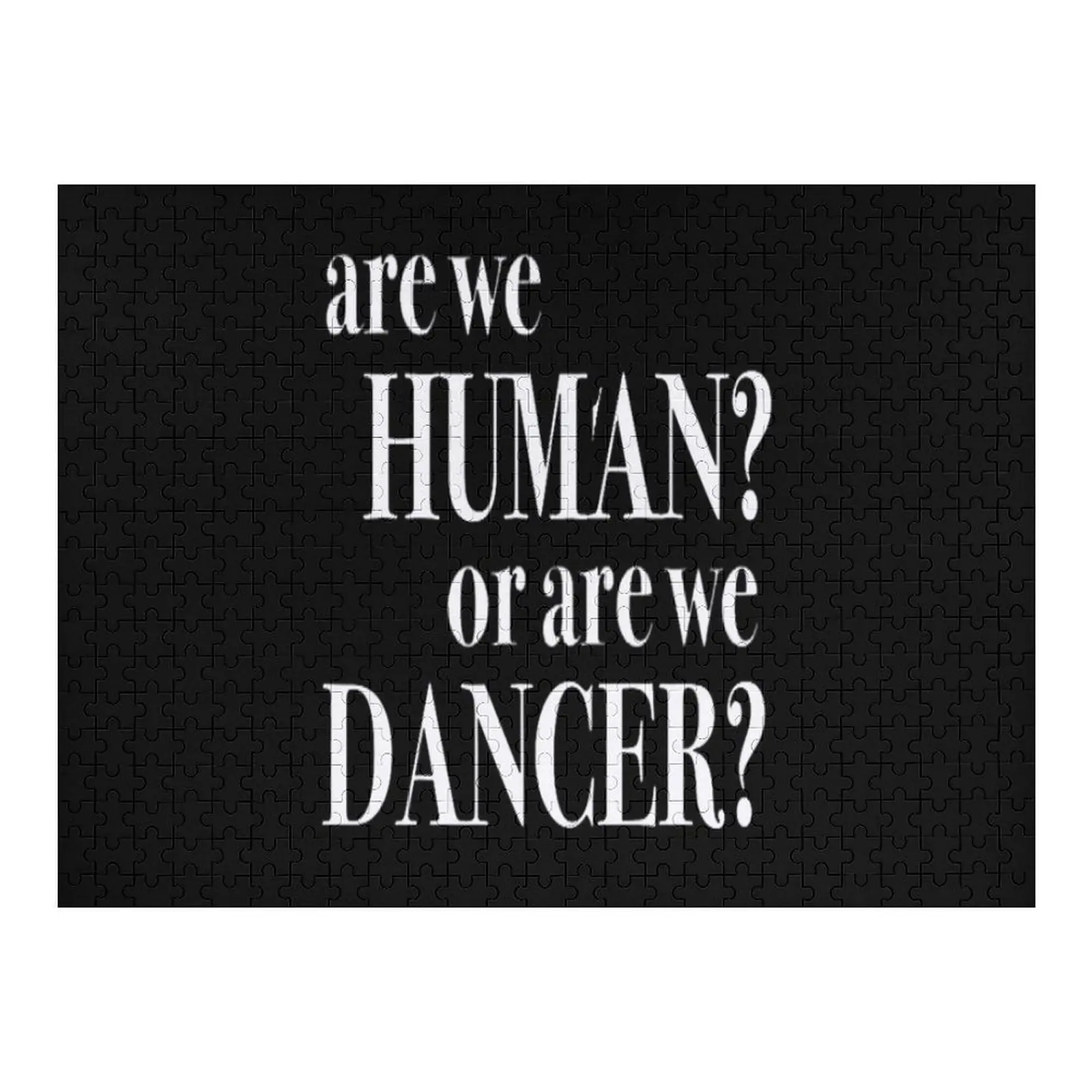 เราเป็นมนุษย์หรือเปล่า?? จิ๊กซอว์ปริศนา ชื่อส่วนตัว ของขวัญปรับแต่งได้ ปริศนา