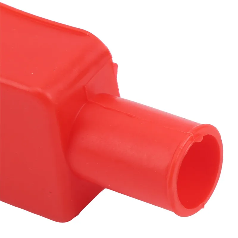 2PCS Car Battery Negative Positive Terminal Covers Cap Boat Insulating Protector Replacement Batteries Accessories
