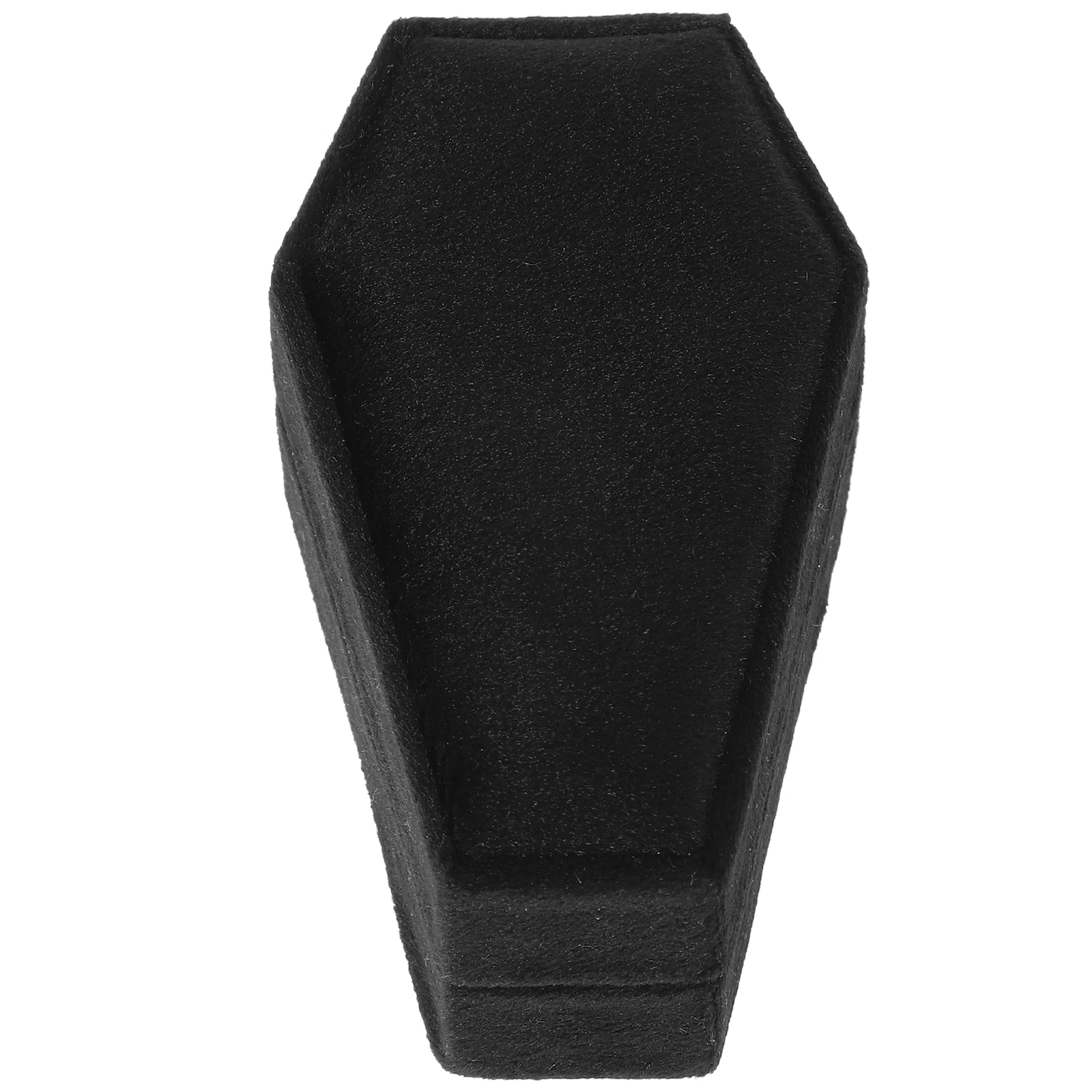 

1PC Gothic Style Velvet Necklace Earrings Storage Box Black Red Jewelry Display Gift Packaging Case For Party Home