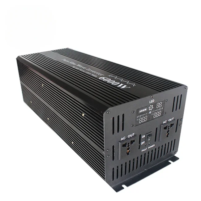 Off-grid solar inverter 12V 24V 48V 4000W 5000W 6000W 12000W Pure Sine Wave DC to AC  power