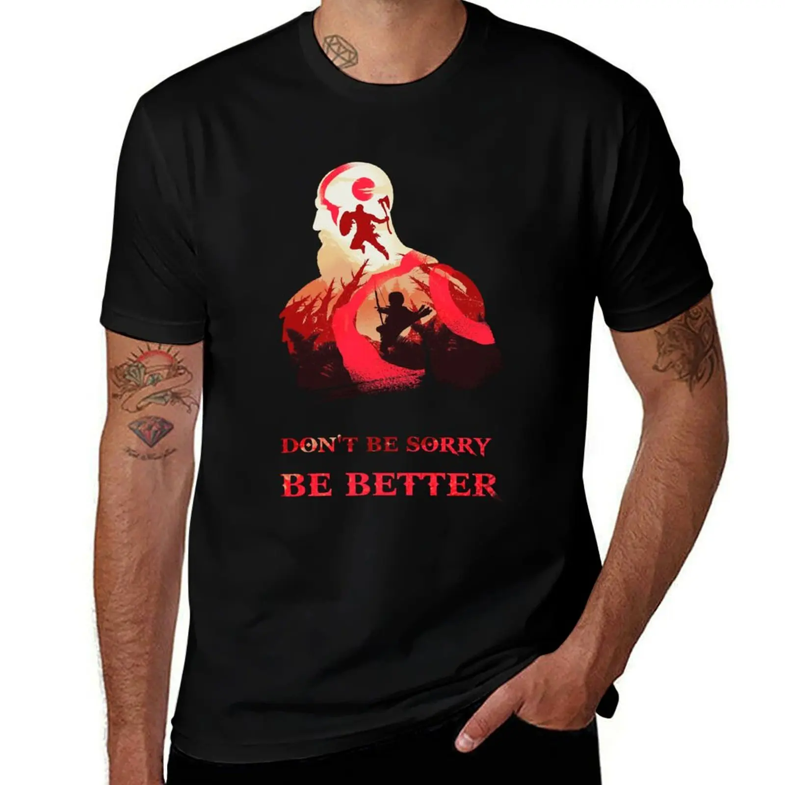 

Be better boy T-Shirt mens graphic t shirts t shirts for man cotton soft man t shirt summer T-shirt