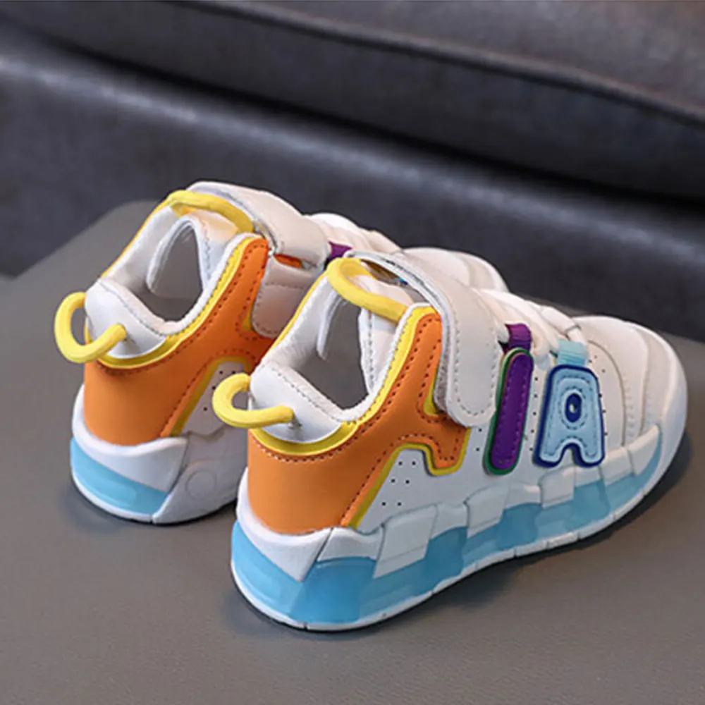 2023 Children Sports Shoes Infant Soft-soled Toddler Shoes Fall Girls Baby Breathable Net Sneakers Fashion Kids Shoes for Boys