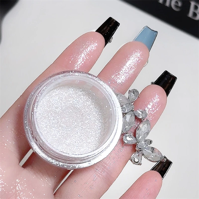 Glitzer-Feen-Highlighter-Puder für Bräute, Hochzeits-Highlighter, Hochglanz-Puder, Körperglitzer, Loses Puder, Funkelndes Party-Make-up – Detail 14