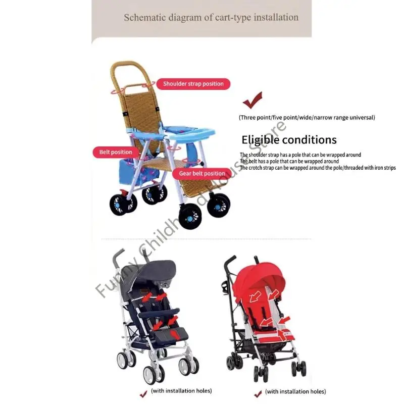 D0LA Modern Streamlined Infant Safety Harness for Dining Seats Stylish Appearance Enhances Home Decoration Functionality