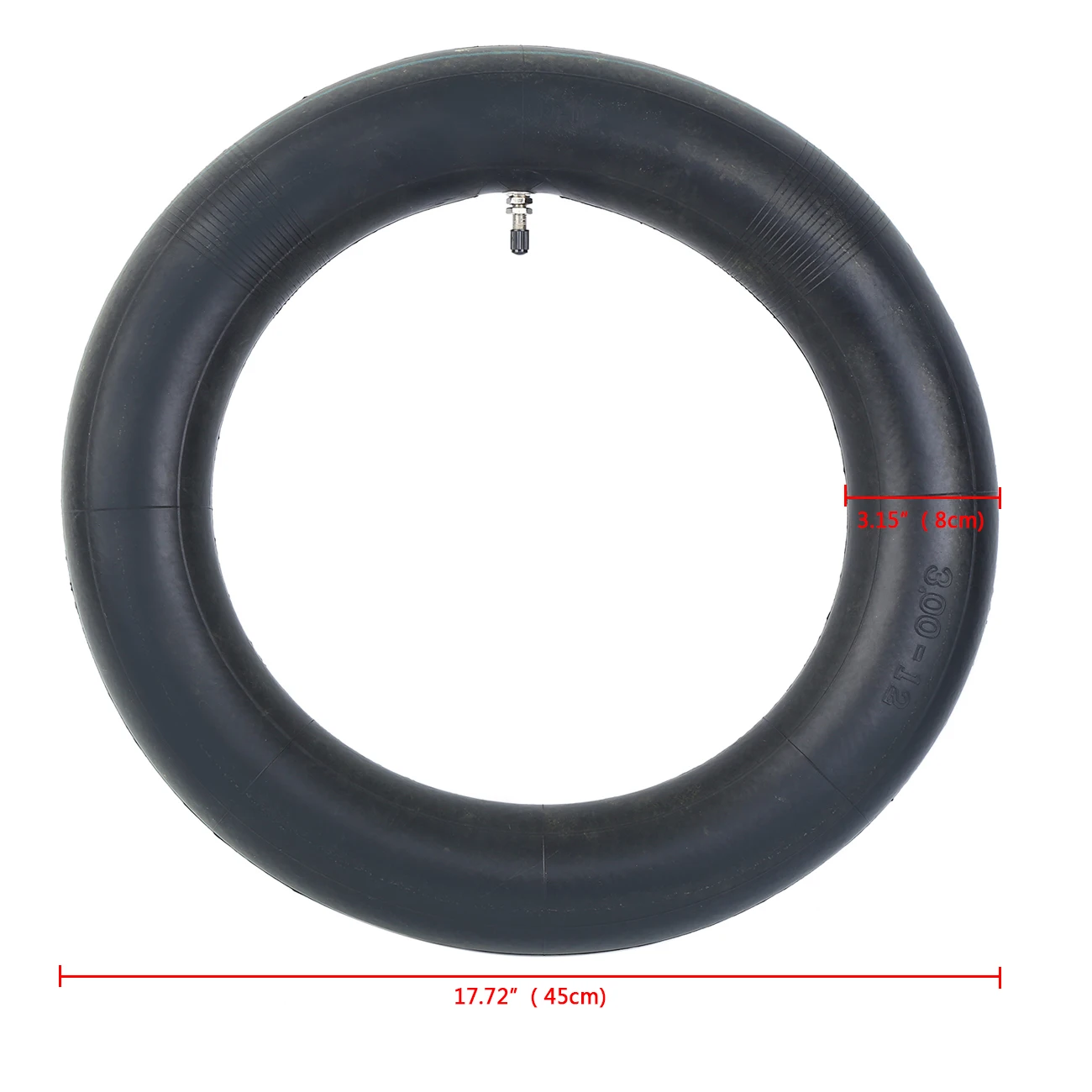 3.0-12 Inner Bike Tube For Yamaha PW80 TTR110E TTR90 TTR90E YZ60 Dirt Bikes Pit Bike Rear Tire Tube