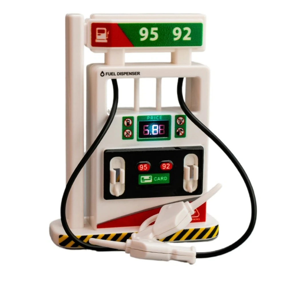 

Детская модель машины для заправки, игрушка со звуком и светом на раннем детском образовании, игровая игрушка, украшение сцены