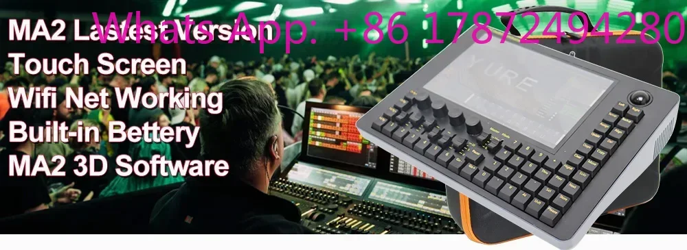 Command wing Professional Stage Lighting Console Newest Version Contact On Computer Dj Disco  Controller M With Dust Cover