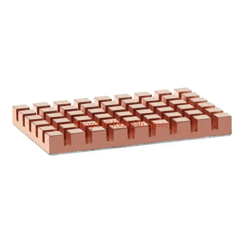 mini NGFF Hard Drive Heatsink Thin Copper Radiator Cooler for MSATA NGFF 5030 SSD 32x18mm