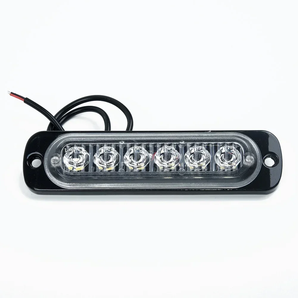 1 Uds. Luz de trabajo de barra LED para coche 12W luz de trabajo todoterreno 12V luz antiniebla automática todoterreno 6 focos LED para Tractor para