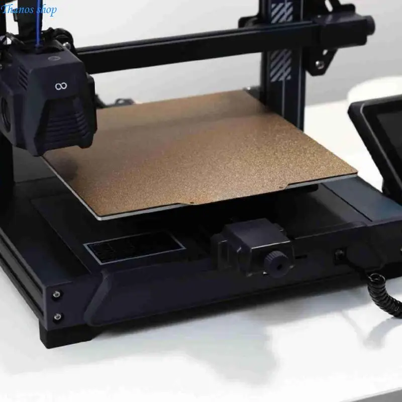 

-принтер кровать кровати стальная сборка сборки 430x430 мм, магнитная прикрепление с двойной боковой PEI для точной печати