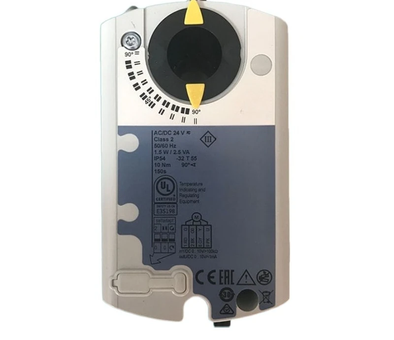 Electric air valve actuator 10N angular stroke GLB switch adjustment type 0-10V