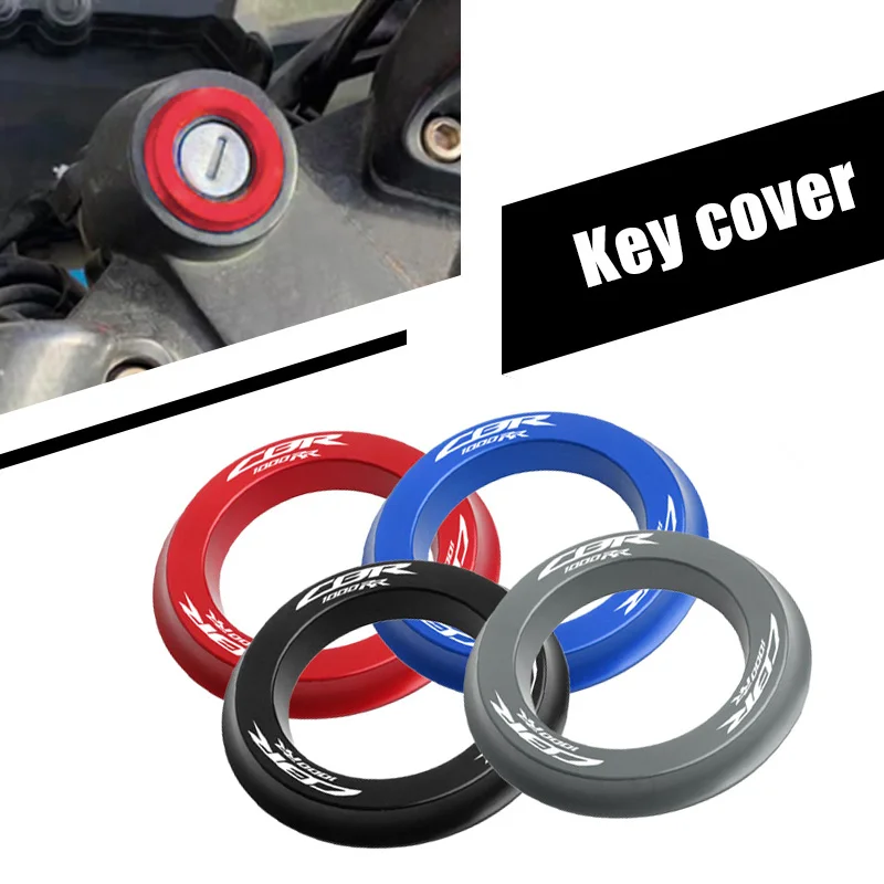 Motorcycle Modification Accessories CNC Aluminum Alloy Key Hole Decorative Ring Ignition Switch Cover For HONDA CBR1000RR