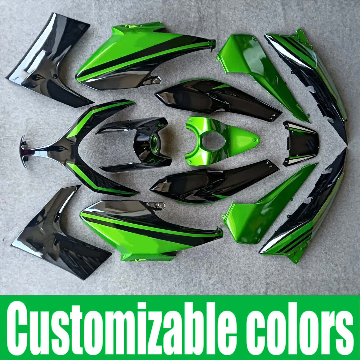 طقم طقم تزيين لهيكل السيارة من البلاستيك لدراجة نارية ، مناسب لياماها TMAX XP500 من من من البلاستيك #1