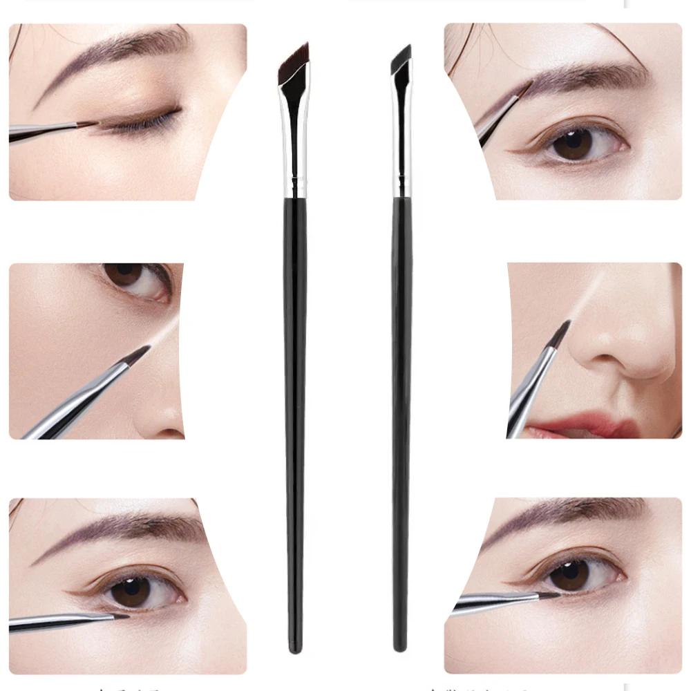 

Upgrade Blade Eyeliner Brush Ultra Thin Fine Angle Flat Eyebrow Brush Liner Brow Place Makeup Brush Precise Detail Brushs