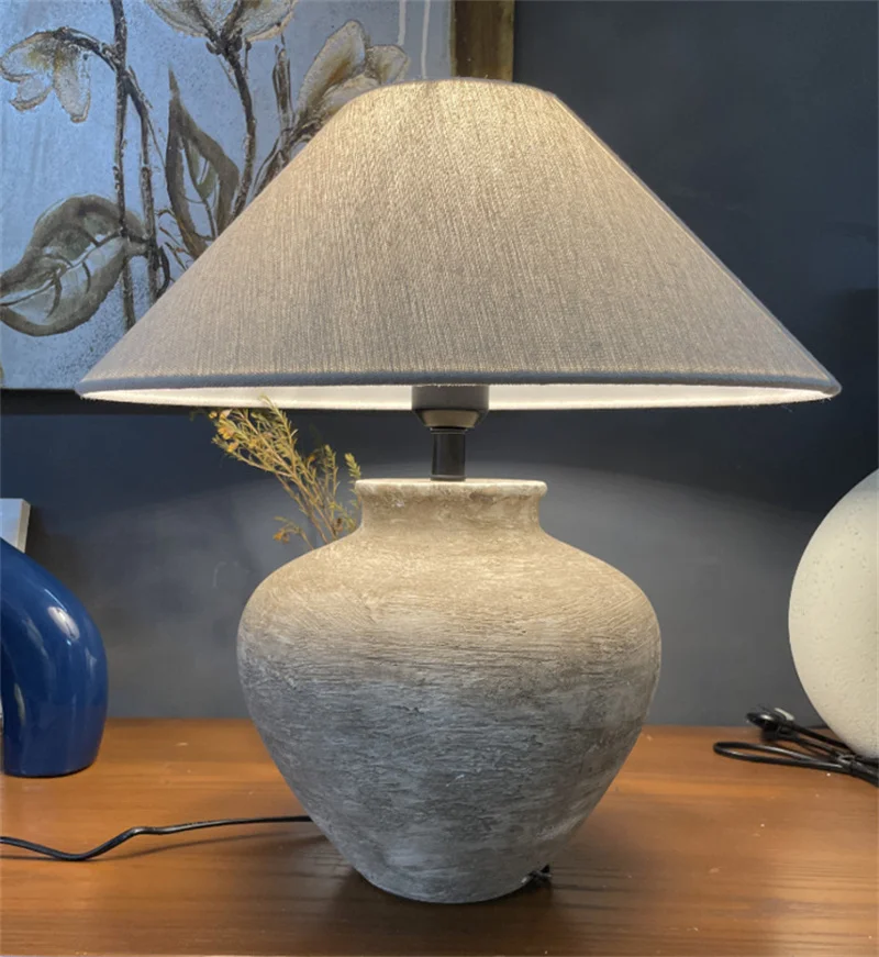 

Retro Ceramic Floor Lamp, Bedroom Table Floor Lamp, Living Room Bedside Floor Lamp, Room Decoration Indoor Lighting Lamp