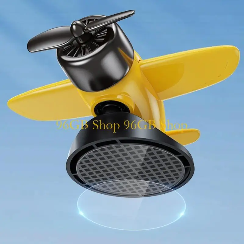 96GB Multiple Scene Solar Planes Dashboard Decors Rotation Feature for Car Home Office