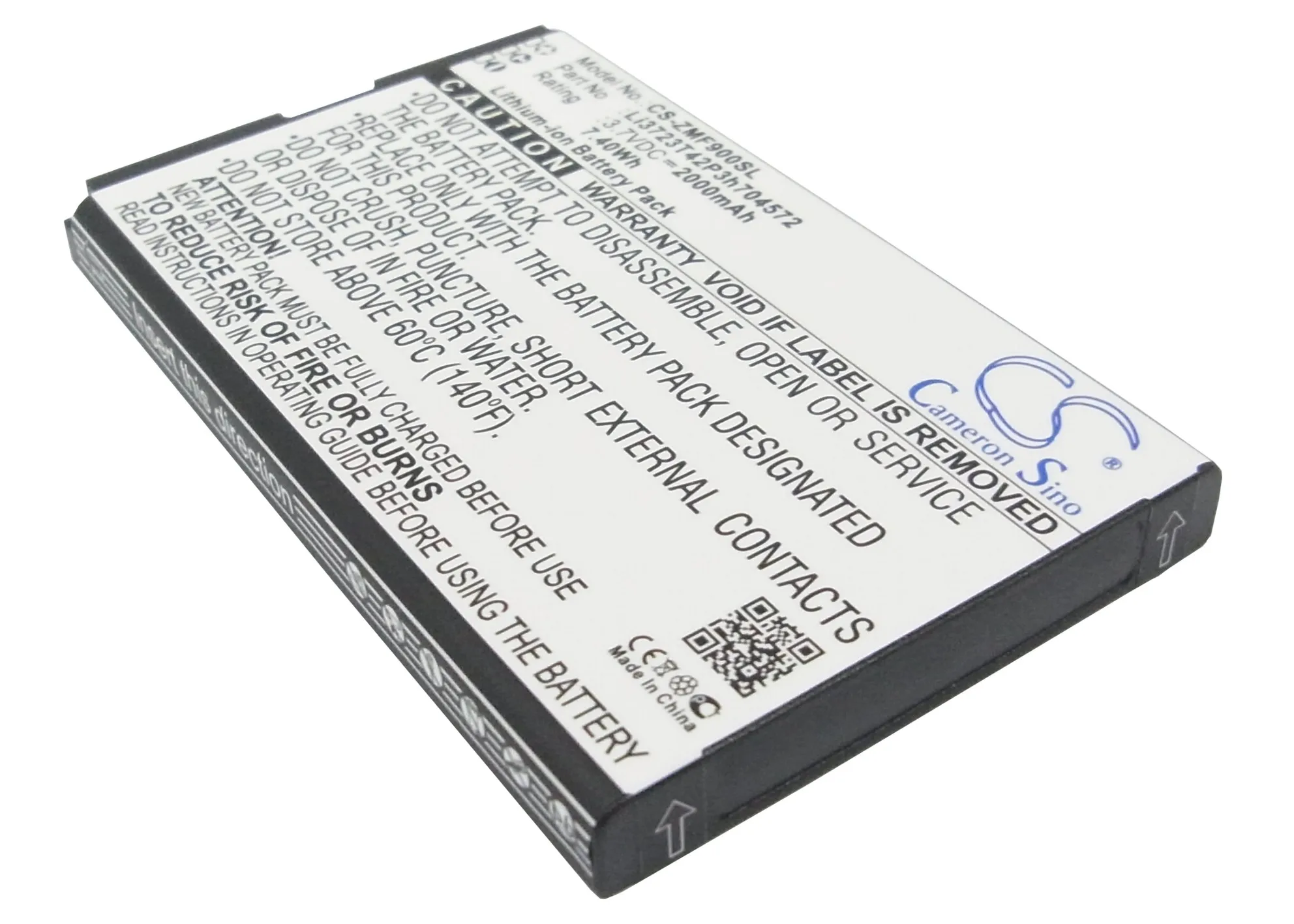 

Li-ion Hotspot Battery for MTS,ZTE,3.7v,2000mAh,MF90,MF91,MF91D,MF90C,MF90C1,MF90S,MF90U,MF91S+,MF91S2,Z917,831FT,833FT