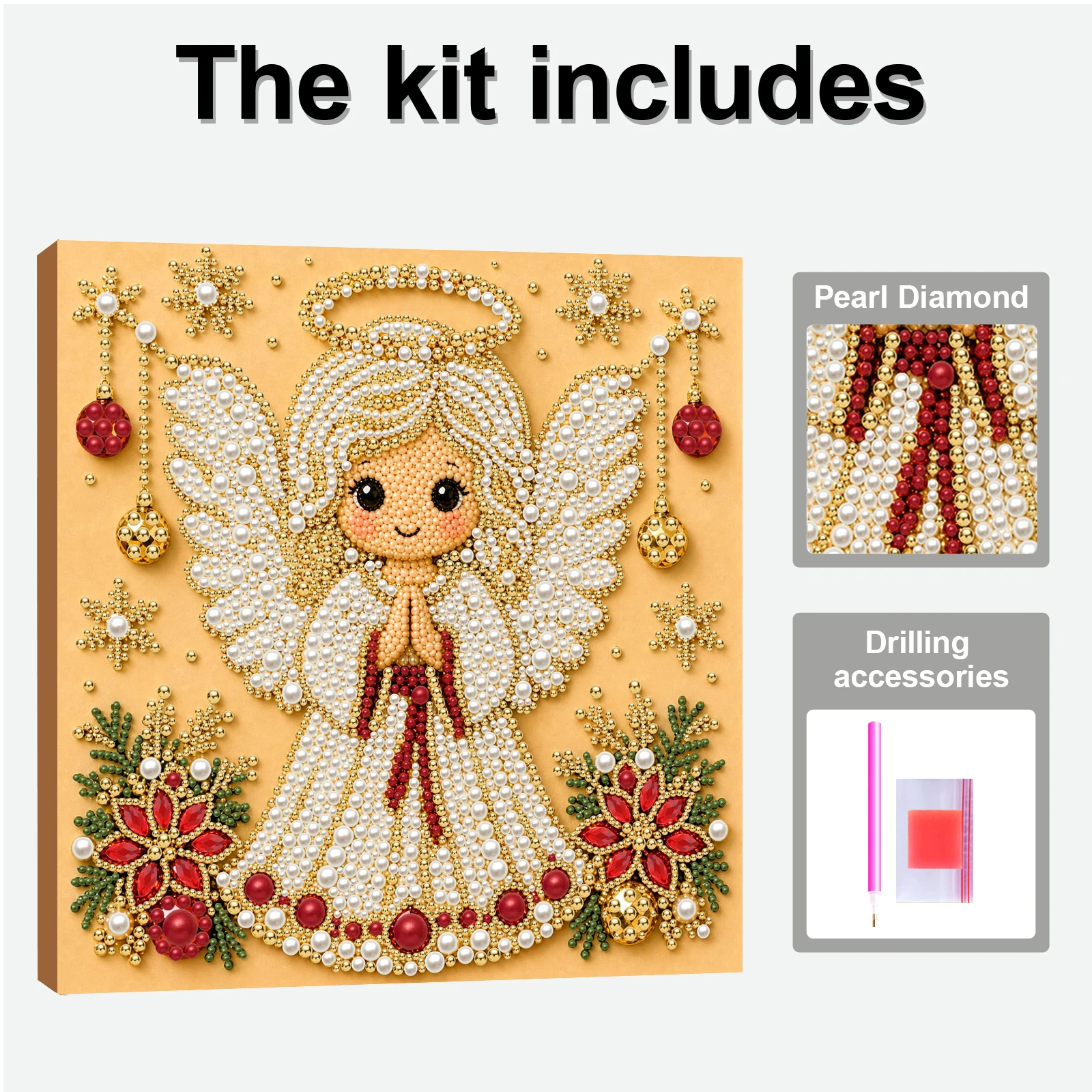 Christmas Santa DIY Pearl Bead - огляд і ціна Resin Art Kits For Adults